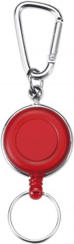 Porte-badge / porte-forfait en ABS brun