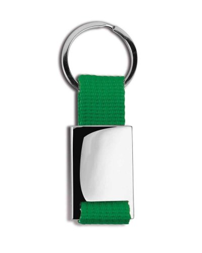 Porte-clés en métal et en polyester, élégant et léger
