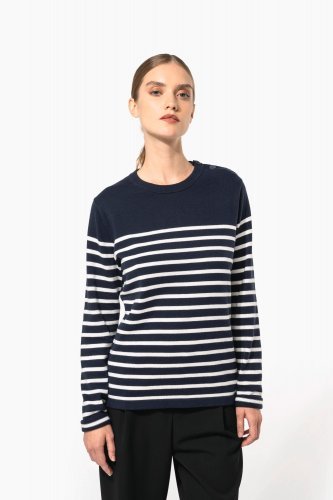 Pullover donna stile marinaio