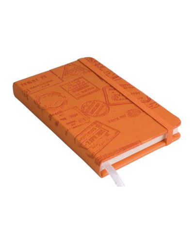 Quaderno con chiusura ad elastico e tasca interna