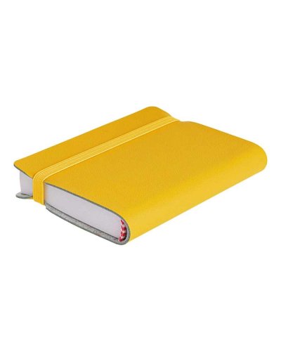 Quaderno in ecopelle con elastico