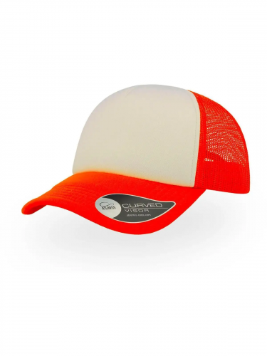 Gorra Rapper de 5 Paneles de Malla, Visera Acolchada
