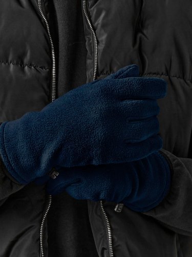 Recycled fleece gloves