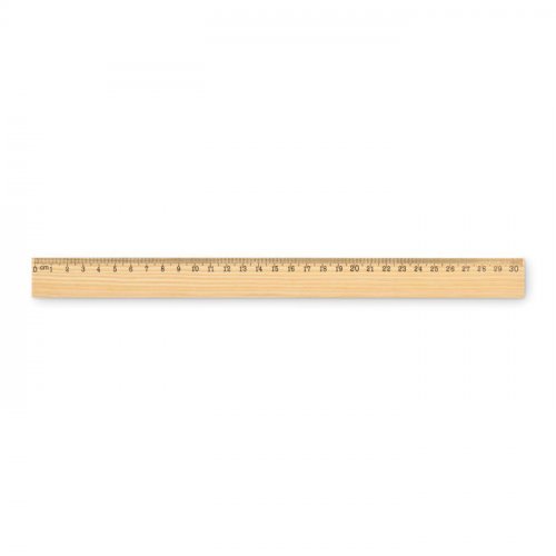 Regla de madera 30 cm