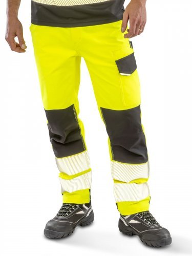 Pantalon en tissu stretch recyclé Safety