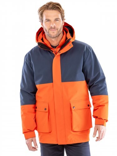 Recycled 3in1 padded ripstop jacket