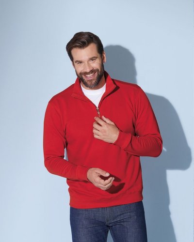 Round-Neck Zip