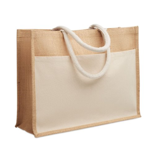 Sac shopping en jute