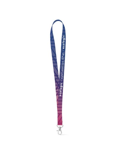 Lanyard en RPET Personnalisés Full print