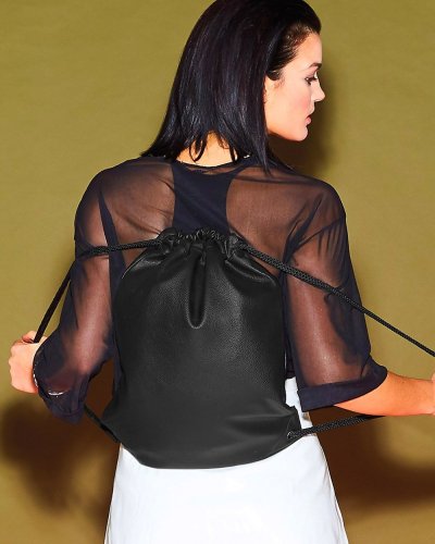 Sacca Faux Leather Gymsac