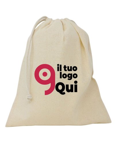 Sacchetto in cotone organico M