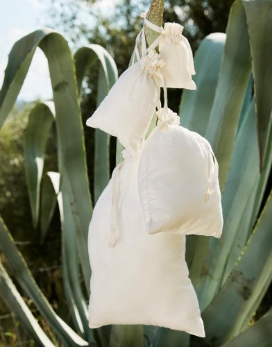 Sacchetto con coulisse organic cotton