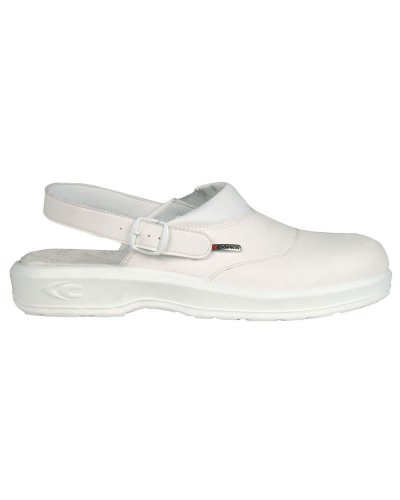 Sandalias de trabajo Nelson Microtech transpirables OB E A FO SRC blan