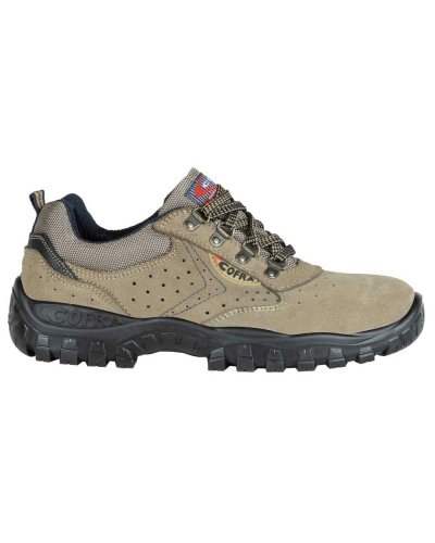 Scarpe antinfortunistiche Cosmos S1P SRC in pelle scamosciata