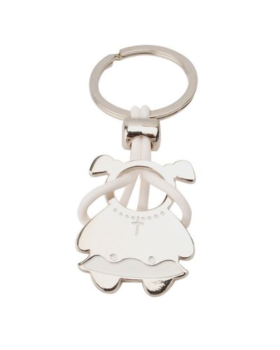 Schlüsselanhänger Mädchen Aluminium 7cm mit schwarzer Schachtel |
