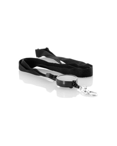 Schlüsselband Lemer aus Polyester mit Karabinerhaken 55 cm