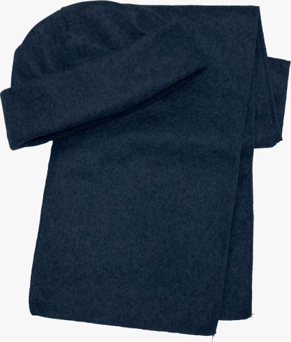 Set cappello e sciarpa in pile russo
