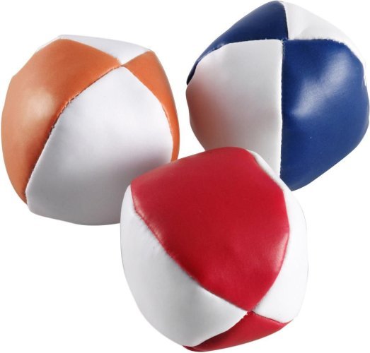 Set da giocoliere amiya | 3 palline | sacchetto di cotone