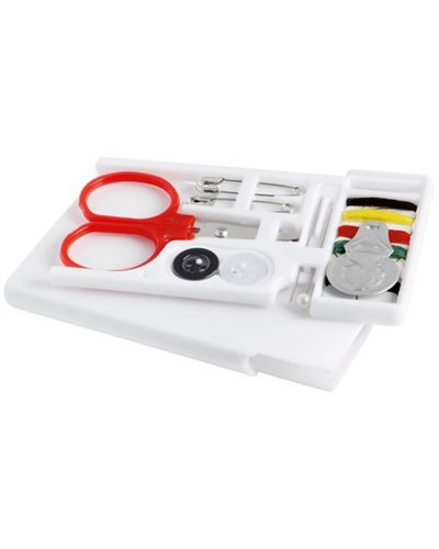 Set de Costura TAILOR de Viaje, Compacto 8,5x5,5 cm Nylon/Acero