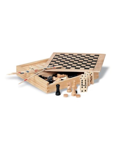Set giochi 4in1 in legno