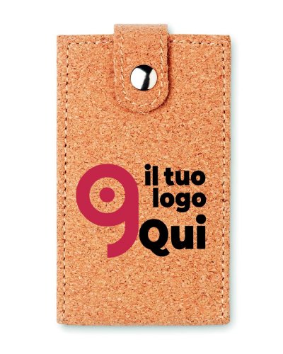 Set manicure in custodia di sughero