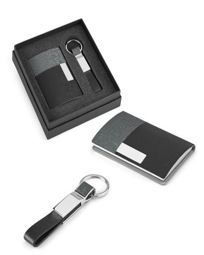Set porta biglietti da visita e portachiavi