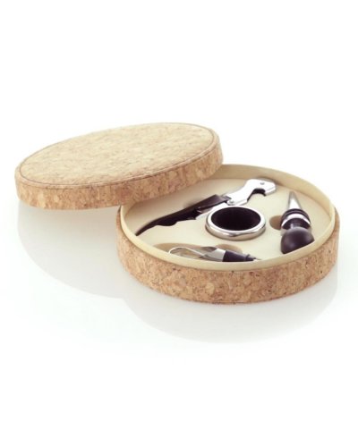 Set de Vino Bribal de Corcho, Porta Vasos