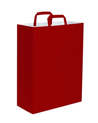 Shopper carton 45x15x48cm poignée plate 12kg - robuste et spacieux