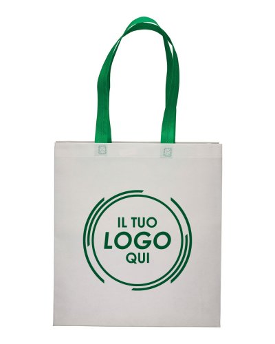 Shopper con soffietto in TNT