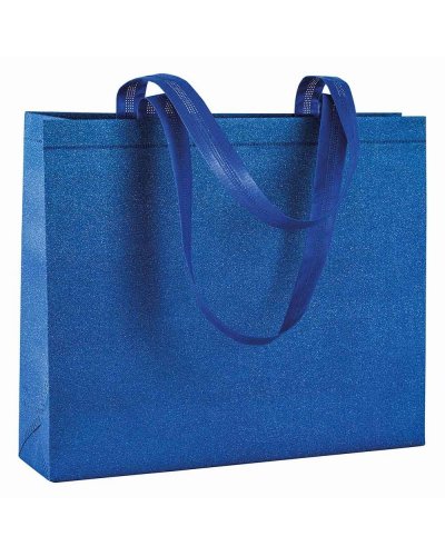 Shopper grande in TNT laminato Glitter