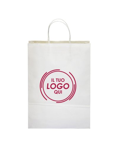 Shopper in carta con soffietto