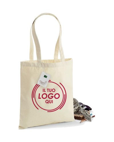 Shopper in Cotone Canvas Organico