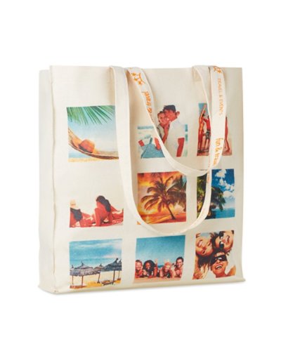 Shopper in cotone Ecogreen – Borsa riutilizzabile resistente