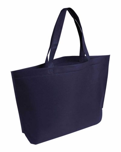 Shopper in TNT con soffietto alla base