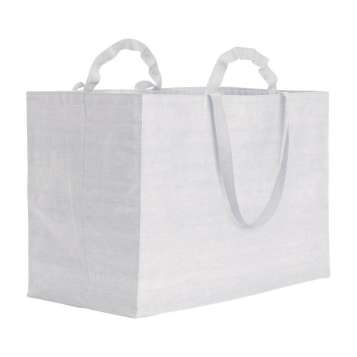 Shopper maxi in polipropilene riciclato con manici doppi