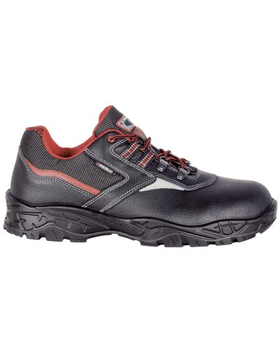 Sicherheitsschuhe Pretex S3 SRC Schwarzes Leder Zehenschutz aus Stahl