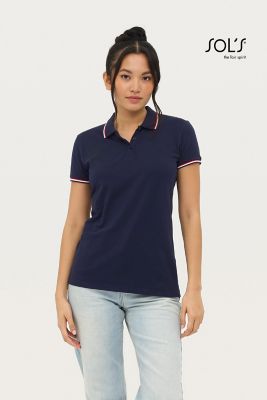 Polo de manga corta Prestige para mujer