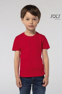 Eng anliegendes T-Shirt mit Rundhalsausschnitt für Pioneer-Kinder