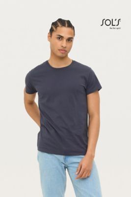 Tee-shirt ajusté col rond Crusader pour hommes
