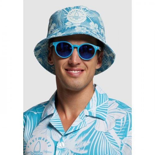 Sombrero de pescador de poliéster multicolor
