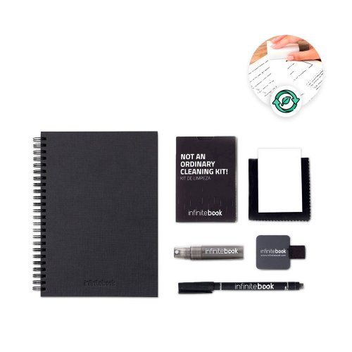 Starter kit infinitebook a5 planner texture. set bestehend aus einem i