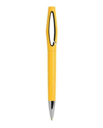Stylo à bille en plastique avec fermeture rotative