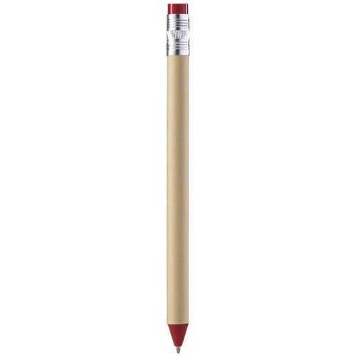 Stylo à bille en plastique et carton recyclé