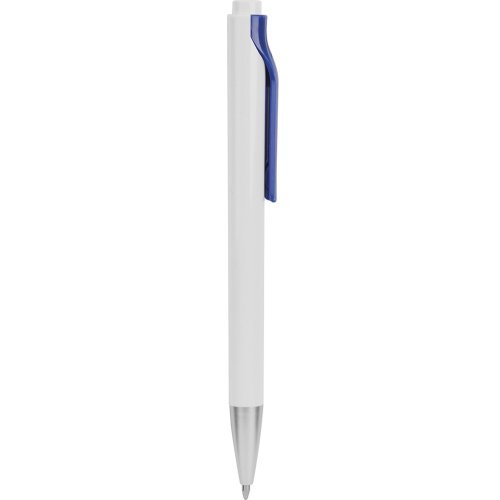 Stylo à bille noir avec fermeture à cliquet en plastique