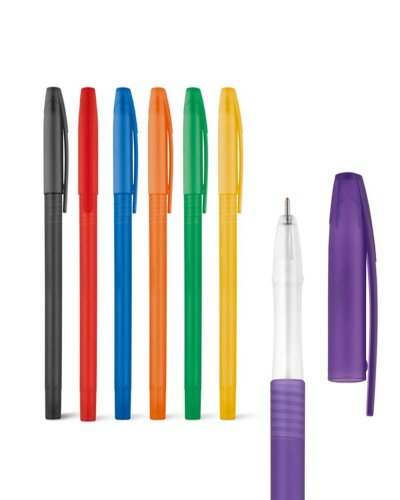 Stylo bille Levi bleu avec détails chromés | Élégance et Style