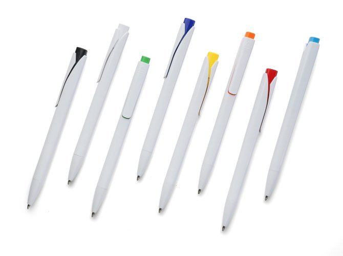 Stylo bille oasis | recyclé | forme carrée