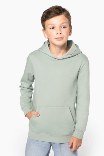 Sudadera capucha ecorresponsable niños