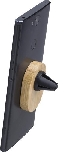 Supporto per telefono larry | bambù | auto