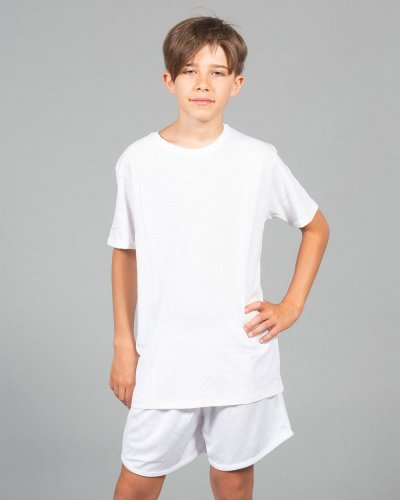 T-shirt bambino girocollo effetto fiammato Perth boy