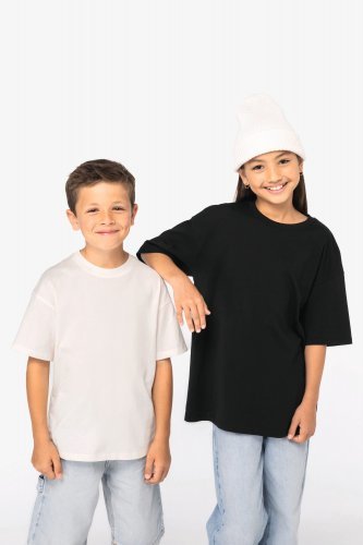 T-shirt bambino oversize ecosostenibile